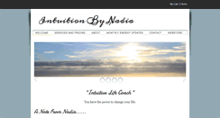Desktop Screenshot of intuitionbynadia.com